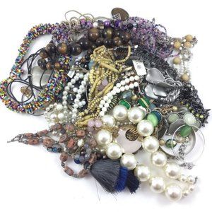 Costume Jewelry 4 lbs Lot Wearable Resellable